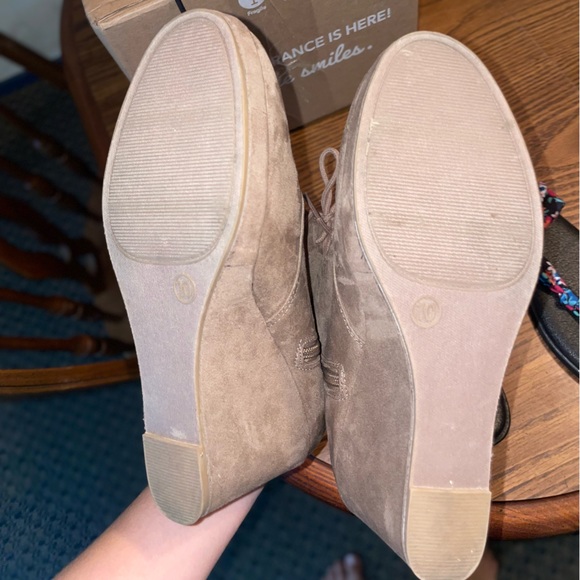 Suede Fall wedge booties - Picture 4 of 4